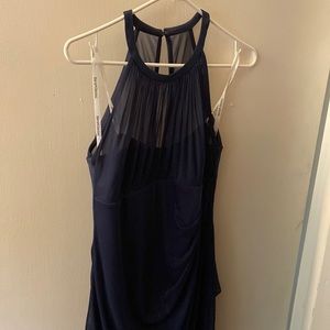 Navy bridesmaid dress